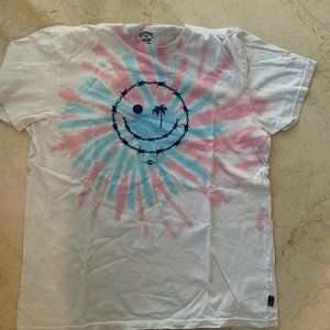 billabong tie dye cotton tee